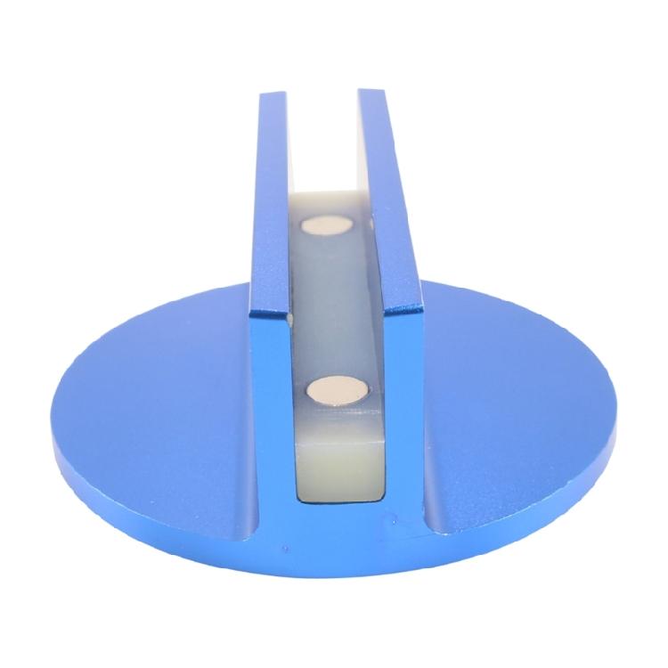 Adaptador de Trilho de Estrutura de Base Magnética com Fenda de Alumínio para Macaco de Piso com Apoio Lateral para Solda de Dobra Acessórios Automotivos