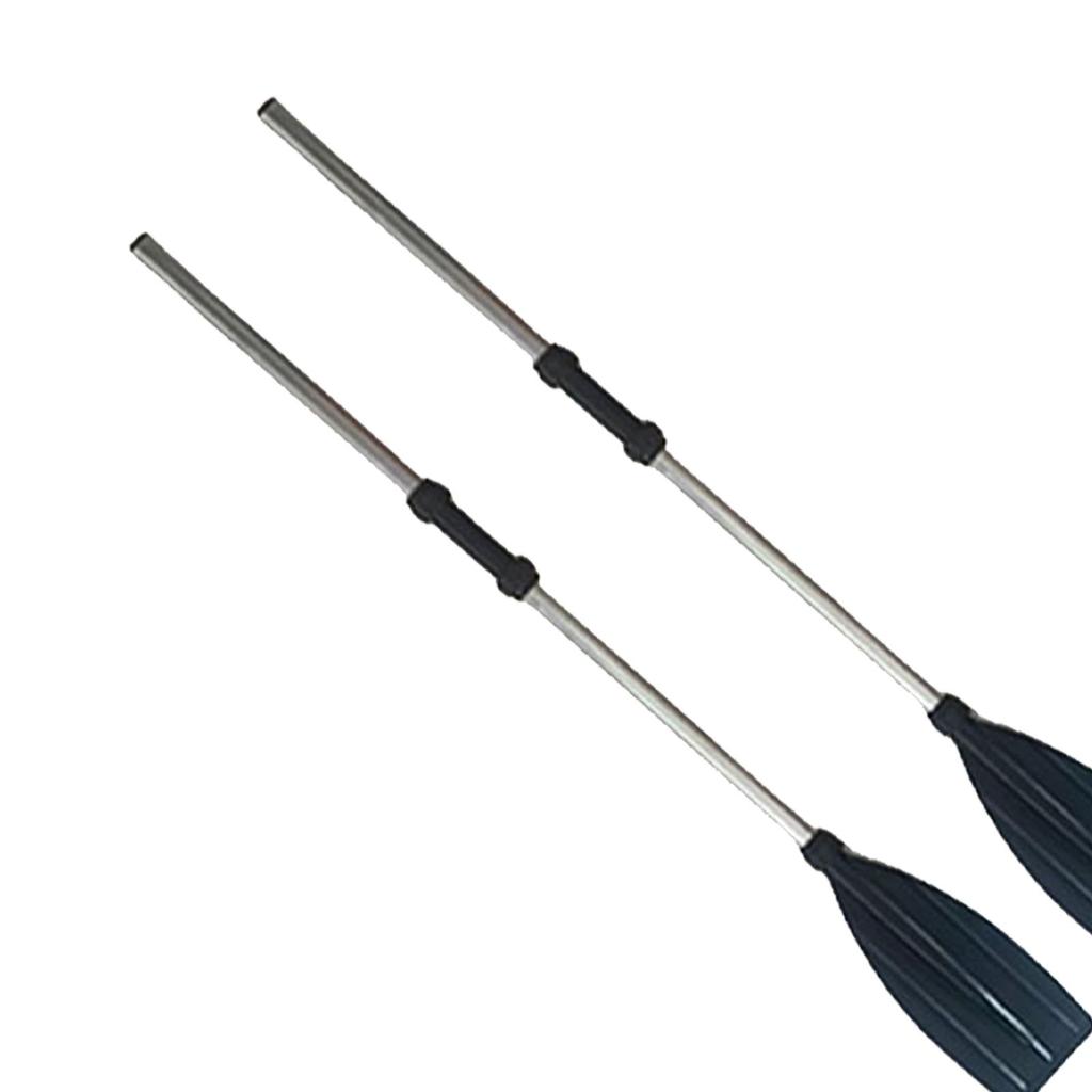 2Pcs Canoe Paddles Aluminum Shaft Multipurpose Practical Supplies Boat Paddles