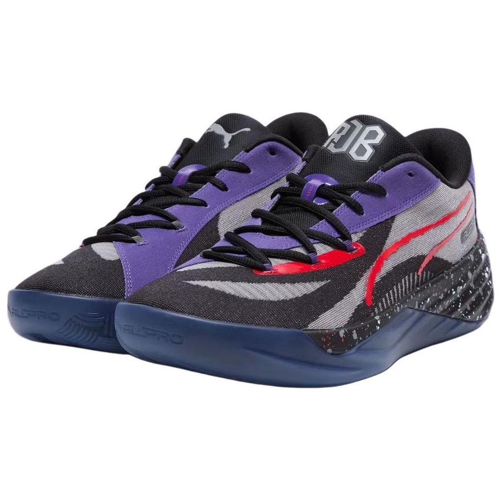 RJ Barrett x PUMA All Pro Nitro Comfortable Slip Resistant Abrasion Resistant Low top Basketball Shoes Men's 312475-01