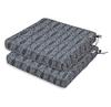 Vargottam Perfect Outdoor Indoor Square Corner Seat Cushions Water-Resistant Lounge Chair 18.5" X 16" Home Office Patio Furniture