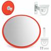 30cm Diameter Convex Safety Mirror Hemispherical Traffic Safety Mirror  Corners