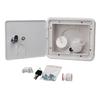 Tralier RV Lockable-Leakproof for Fresh Water-Inlet Gravity-Filling Port for Hat