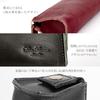[Dom Teporna] Pen Case Slim Italian Leather Brown 190x40x55mm