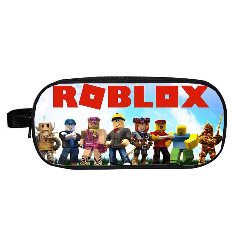 Roblox Cartoon Pencil Case For Boys And Girls With Durable Material**