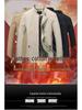 European Autumn Stand-Collar Washed Jacket - Always in Stock