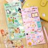 Scenery Sticker: Doudou Life Log Decorative Elements for Journals and Collages