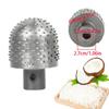 12mm Coconut Meat Grater Machine Head Stainless Steel Coconut Shredding Tool  Family Gatherings