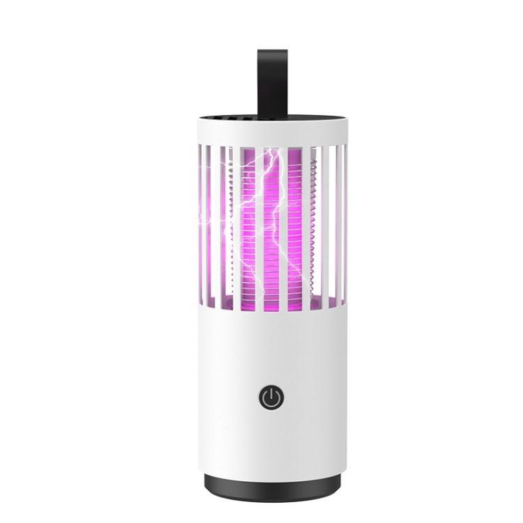 

Portable Mosquito Killer Lamp USB Purple Light Mosquito Trap Zapper for Indoor Outdoor White