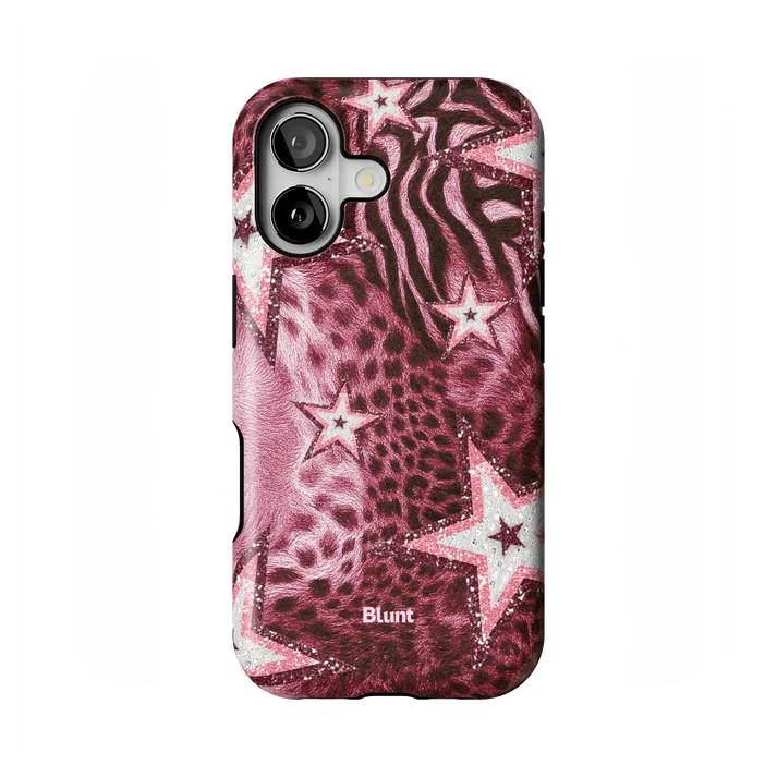 Clmj Pink Flower Phone Case for Samsung Galaxy A56 A36 A26 S26 S25 S24 S23 S20FE Ultra Plus 4G 5G Luxury Double-layer Back Cover Samsung A16