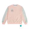 BRIAN BERRY Arc Fleece Block Tee_L/Pink