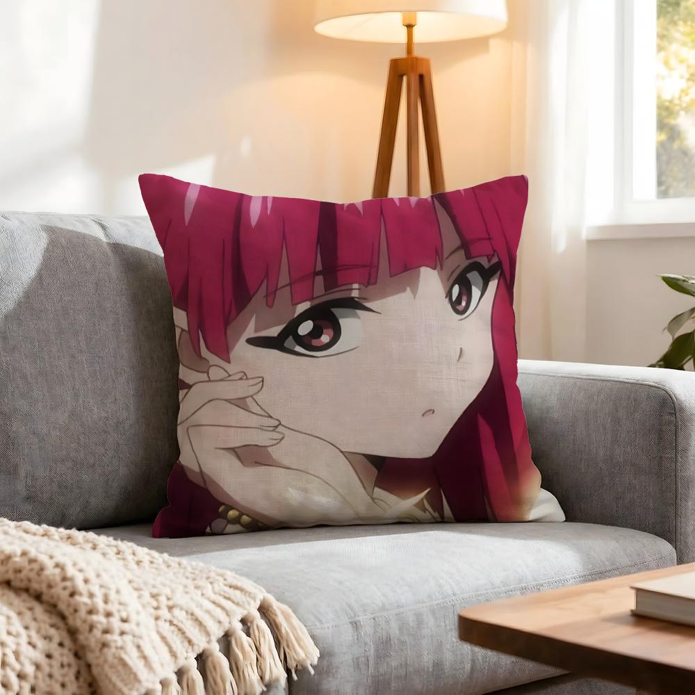 Magi The Labyrinth Of Magic Cushion Cover 1Pcs Decorative Covers Soft Cushion Case For Sofa Couch Decor 40X40 45X45 Pillowcases