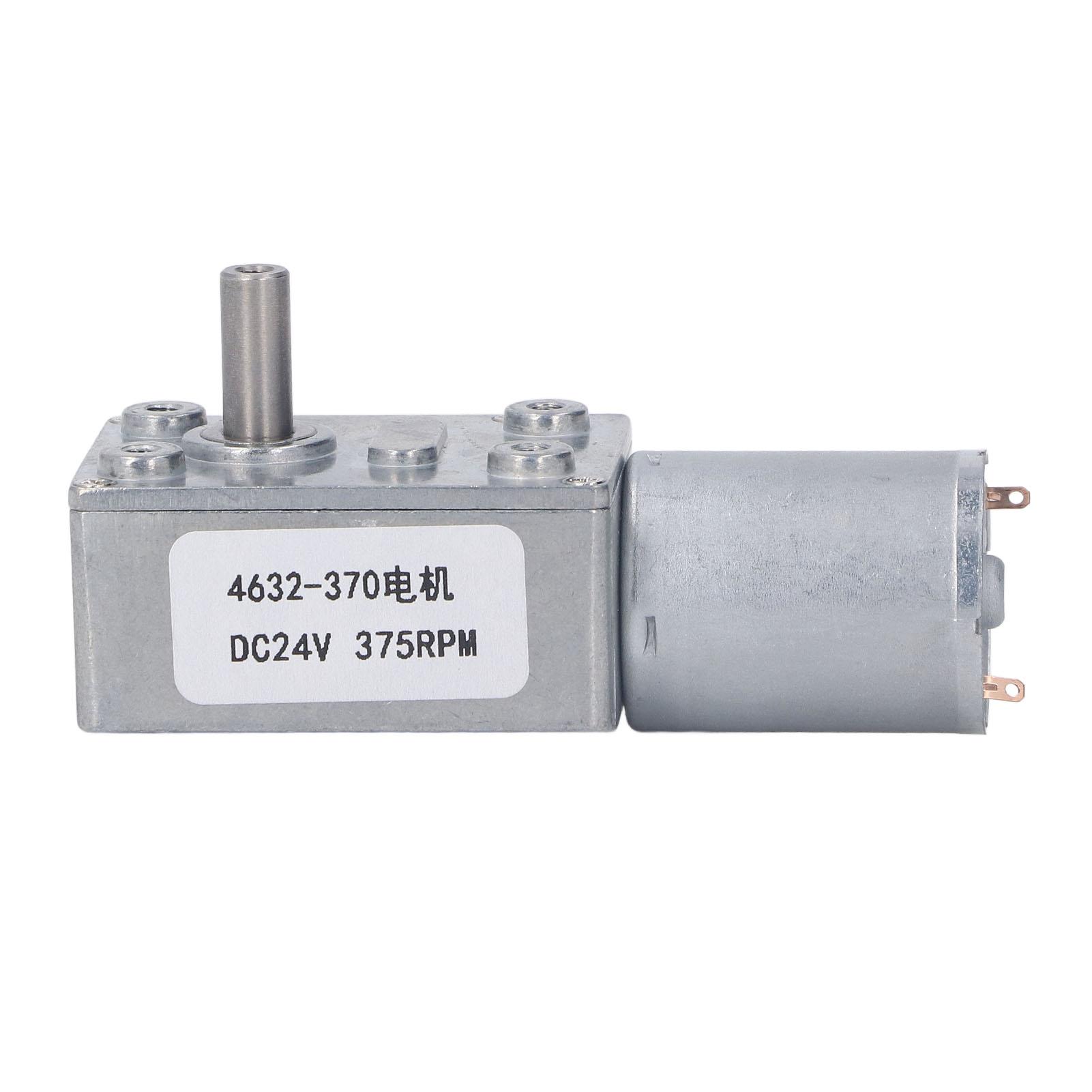 

Двигун постійного струму з черв ячною передачею самоблокувальний мідна котушка корпус з алюмінієвого сплаву редукторний двигун для зниження швидкості DC24V