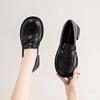 High Heels Round Toe Loafers Shoes for Women Spring and Autumn Lastest With Discount Quality Popular Korean Style 39 Woman Pumps