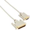 ELECOM RS-232C Reverse Cable D-Sub9 Female To D-Sub25 Male 1.5m C232R-D15