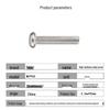 Haijian M3*50 Waterproof Alloy Screw