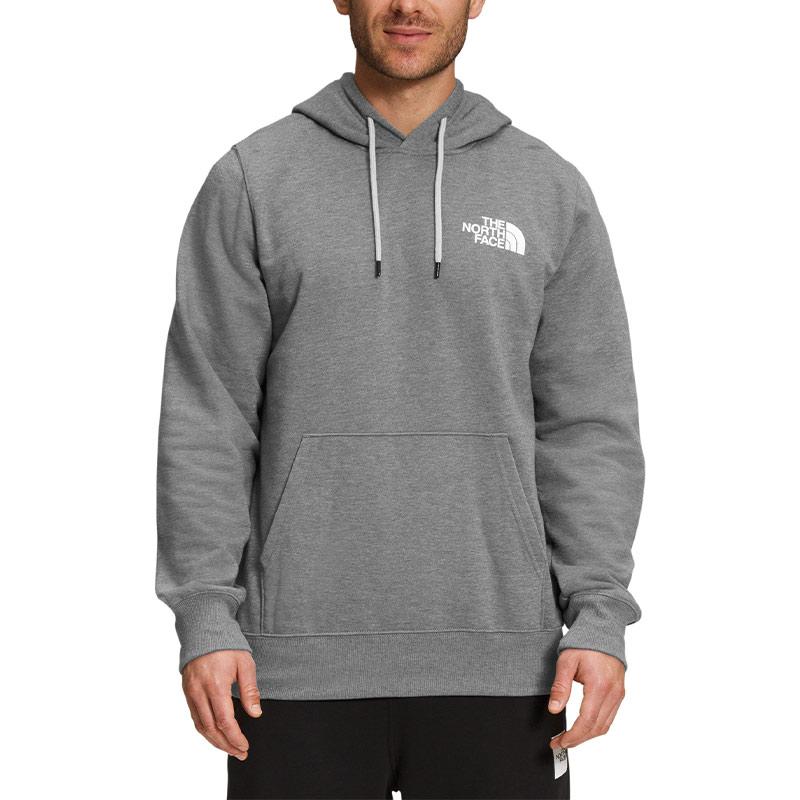 THE NORTH FACE Sweatshirts Men's Gray Hooded Moderate Straight Fit NF0A7UNS-GVD