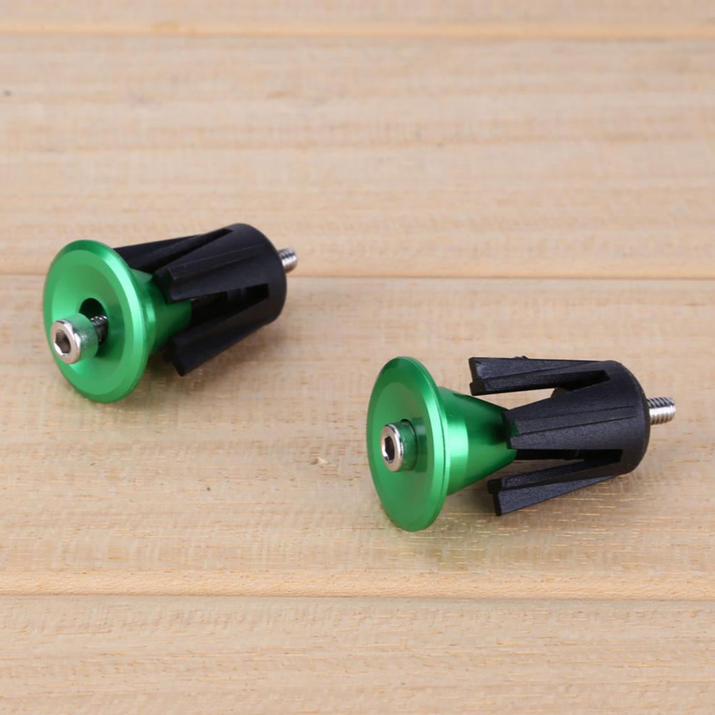 Aluminum Alloy Handlebar End Plugs for Mountain Bikes 6 Colors Available Cycling Accessory