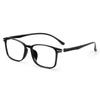 Unisex High-End Anti-Blue Light Glasses Frame with Metal Accents - Ultra-Light Design for Students