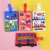 Pvc Luggage Tag Soft Silicone Cartoon Boarding Tag Creative Baggage Suitcase Id Addres Holder Boarding Tag Portable Flight Label
