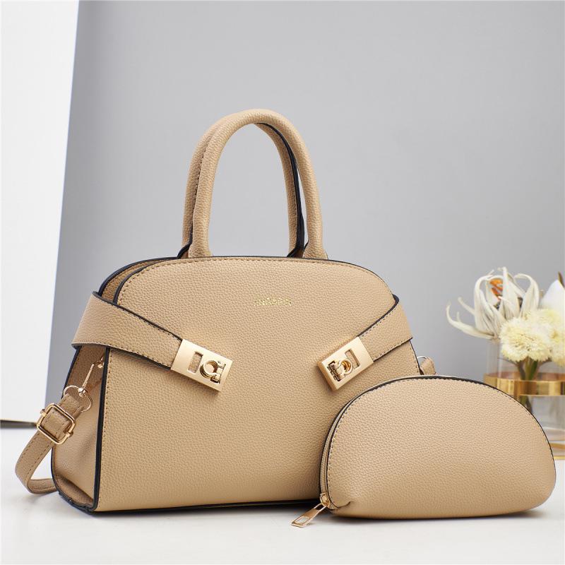 Two-Piece Large Capacity Women's Handbag 2025: Niche Tote and Commuter Bag Set