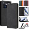 Leather Retro Anti-theft Wallet Flip Case For Xiaomi Poco C40 X4 NFC M7 M3 X3 GT M2 Pro 5G Phone Cover Magnetic Hasp Card Slot