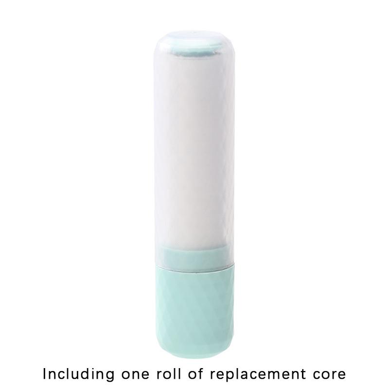 

Мини-портативные ролики для прилипания ворса, одежда для удаления пыли, отрывной липкий ролик для дивана, щетка для чистки волос домашних животных зелёный