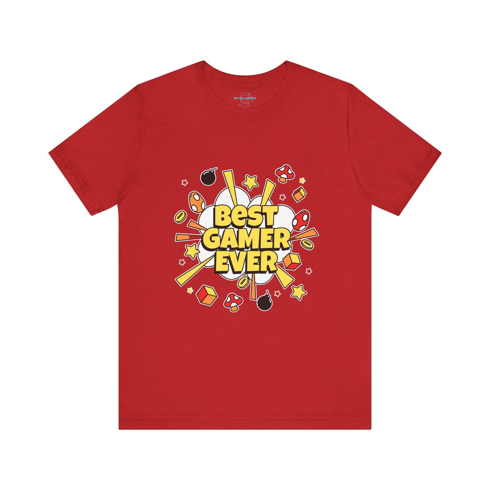 Best Gamer Ever Unisex Jersey Short Sleeve Tee 3XL