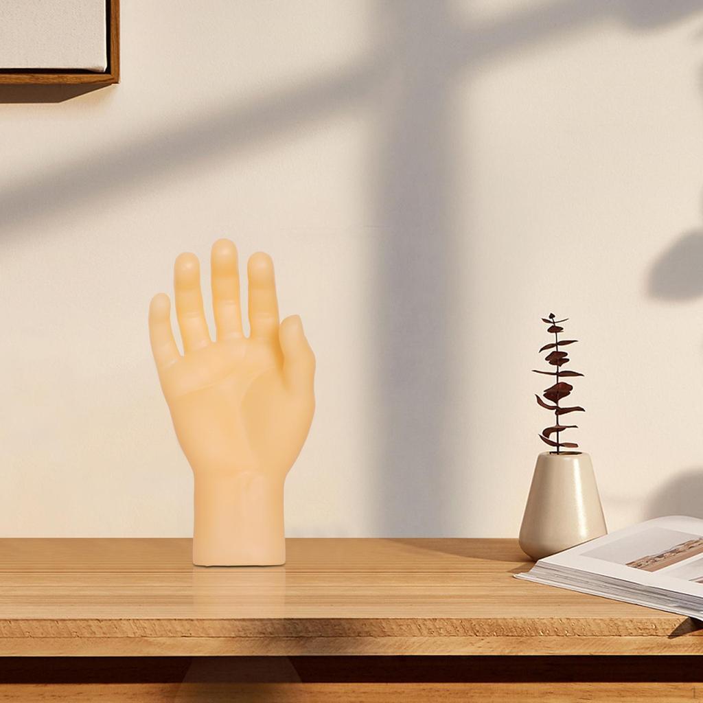 Supporto Espositivo Manichino Mano Modello Anelli Nail Art Allenamento Bracciale Collana Gioielli