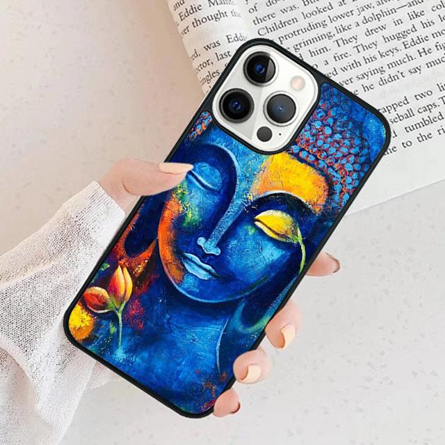 Buddha Phone Case For iPhone 17 Air 15 16 Cover 11 13 14 Pro Max 12 Plus Max Fundas
