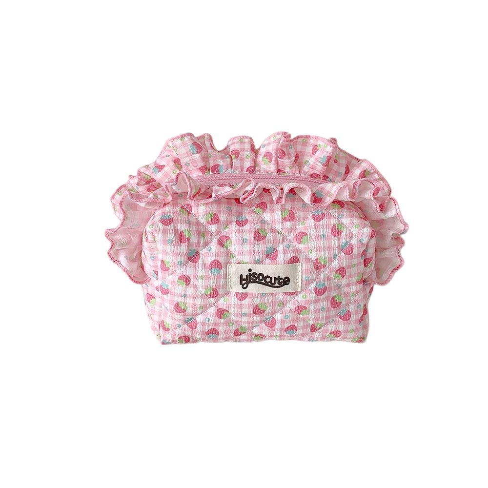 Pen Bag Cloth Toiletry Bag Pencil Case Jewelry Organizer Makeup Storage Pouch For Travel
