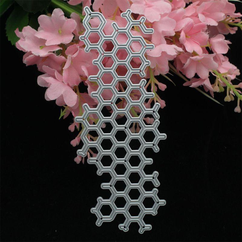 

Lace Cutting Die Stencil Carbon Steel Embossing Template Cutting Knife Mould for DIY Cards Making Photo Album Decoration червоний