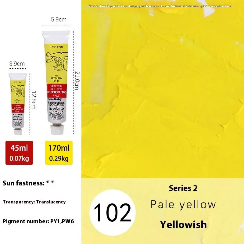

Winsor & Newton Олійна фарба Художня 45мл Професійний Пігмент для Акрилового Малювання Тюбик для Початківців Малювання Графіті Тканина 53Кольори