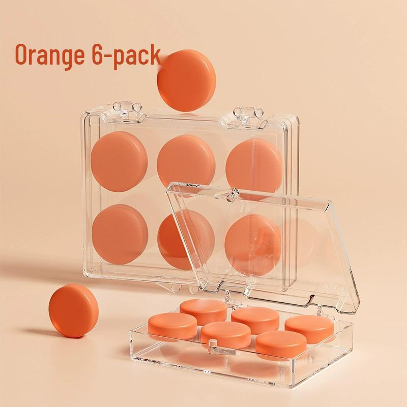 Free Shipping German Silicone Noise-Cancelling Earplugs for Sleep and Study