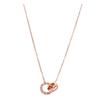 New Gothic Roman Digital Zircon Circle Necklace For Woman Fashion Korean  Party Girl's Sexy Luxury Clavicle Chain
