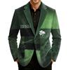 Herren Druck Kord Warm Taschen Anzugjacke Cardigan Herren Freizeitanzug