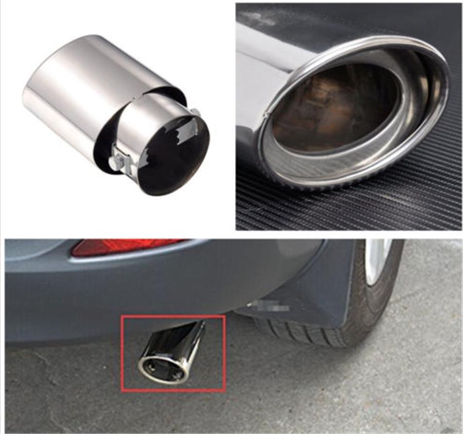 145mm Chrome Exhaust Pipe – Stainless Steel, 1.8-2.2T – 1PC