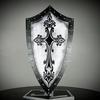 Nordic Crusader Shield Medieval Knight Shield Battle Knight Heater Shield Best Gift