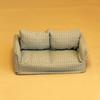 Smooth cotton Tiny Sofa Model For 1 12 Model house Displays Detachable For Realistic Home Trim