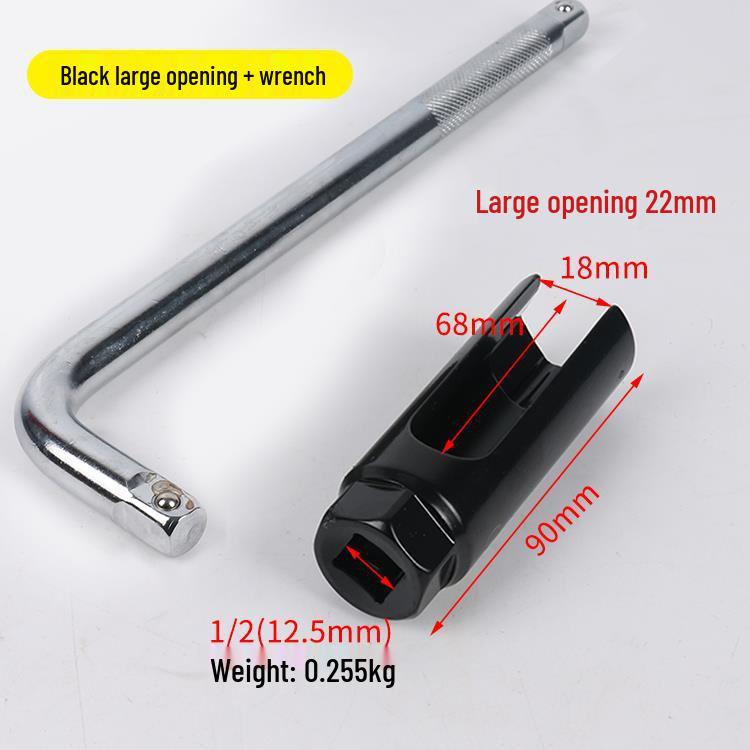 22mm Lambdasonden-Entfernungswerkzeug für Auto - Steckschlüssel für vordere und hintere Sensoren