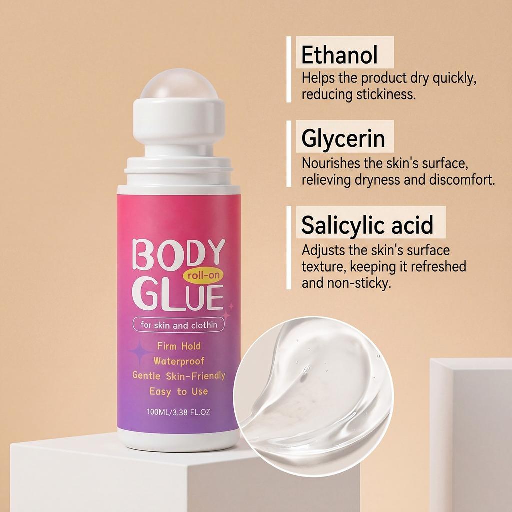Body Roll- Lepidlo pro dočasné aplikace na tělo a kůži