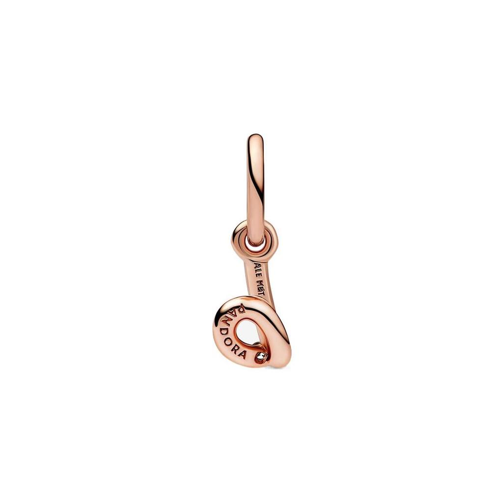 Pandora Moments Pendant With Logo Engraving Women Pendant Rose-Gold 782459C01