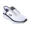 Skechers DLux Walker 2.0 Slip-On Comode Versatili Tessuto Pelle Sintetica Ammortizzazione Traspiranti Scarpe da Ginnastica Basse Uomo sneakers 232446-WBK
