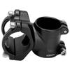 LUNJE 31.8x35mm Bike Handlebar Short Stem Riser Aluminum Alloy   Hollow Stem