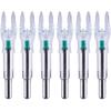 Lighted Nocks X/5.2mm 6 PCS LED Arrow Nock Universal for Arrows with .204 .233 .244 .246 Inside Diameter, Screwdriver Included
