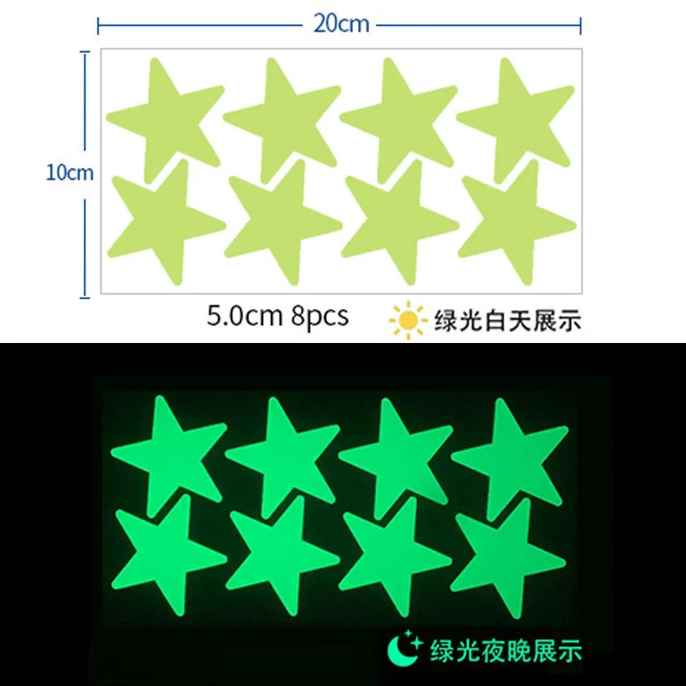 

Luminous Stars Wall Stickers Kids Room Decoration Self-adhesive Decals Bedroom Background Home Decor Glow In The Dark Wallpaper