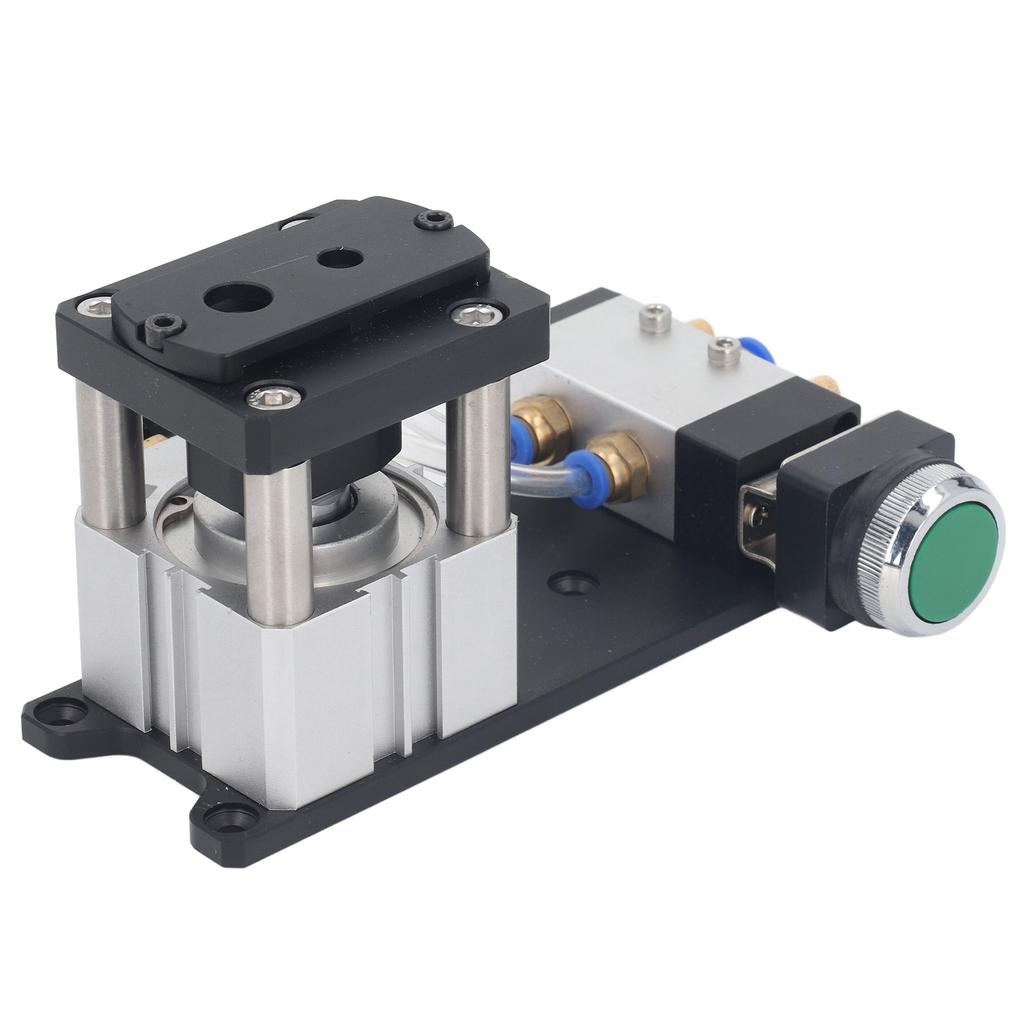 2 Hole Punch Pneumatic Edge Banding Puncher 8mm 12mm Aperture Aluminum Alloy Air Punching Tool