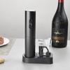 Electric Bottle Opener Set Suitable for AA Batteries with Base, Wine Pouring Device, Decanter, Cutter