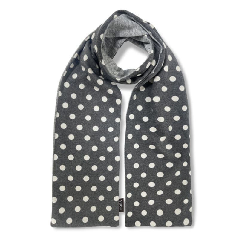 

vaca. GREY DOT REVERSIBLE MUFFLER OS