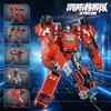 Disponibile Camion dei Pompieri Squadra di Trasformazione Combinato 6 in 1 Figura Trasformazione Action Figure Modello Robot Edizione in Lega Giocattolo Regalo