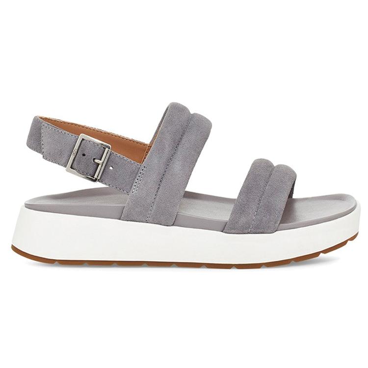 UGG Lynnden Stylish Sandal Women's Gray Purple 1111071-SAMT
